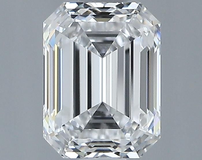 1ct Emerald D VVS2 Natural Diamond