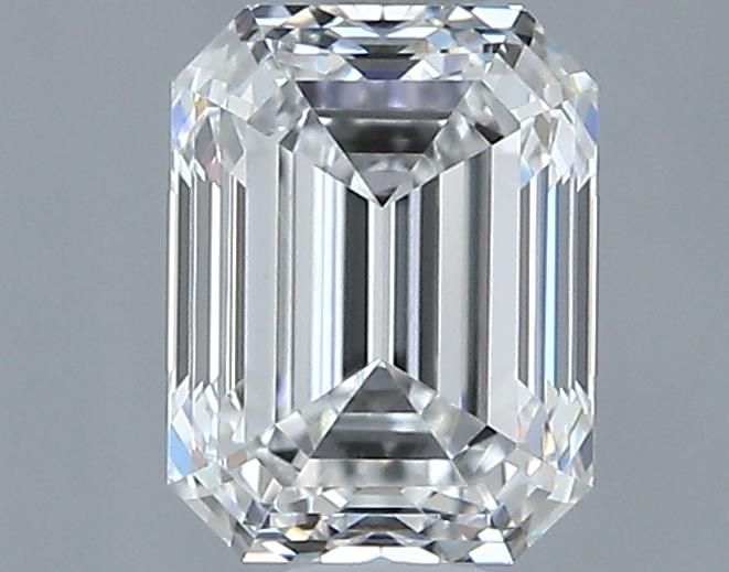 1.01ct Emerald E VVS1 Natural Diamond