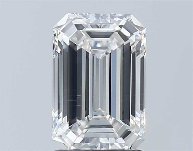 1.61ct Emerald F VVS2 Natural Diamond