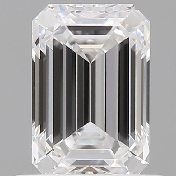 0.74ct Emerald D VVS1 Natural Diamond