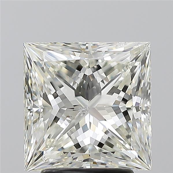 3.02ct Princess K SI2 Natural Diamond