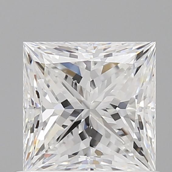 0.71ct Princess E VS2 Natural Diamond