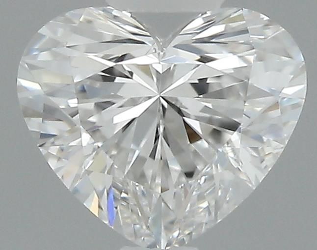 0.55ct Heart F VVS1 Natural Diamond
