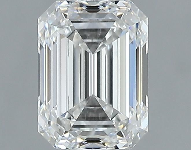 1ct Emerald F VVS1 Natural Diamond