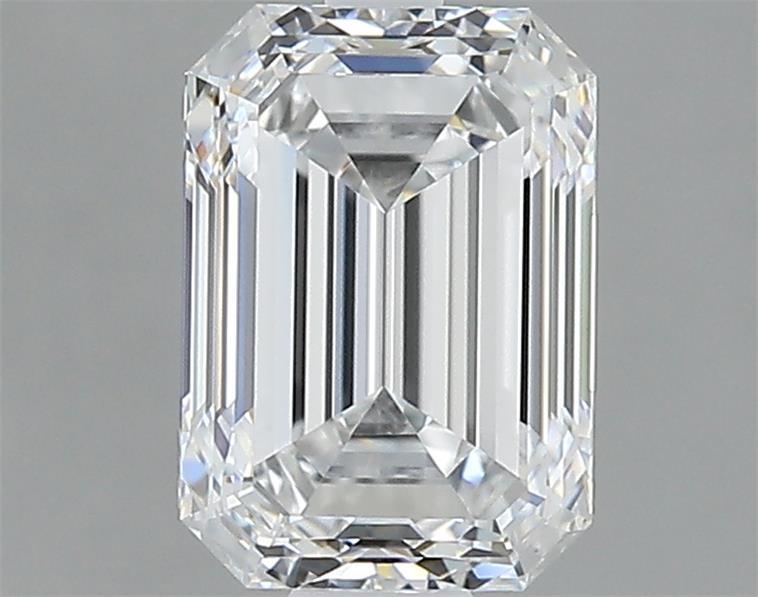 1.7ct Emerald D VVS2 Natural Diamond