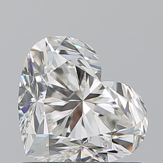 0.92ct Heart I VVS2 Natural Diamond