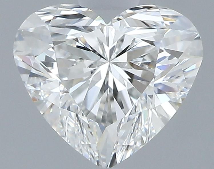 0.91ct Heart F VVS1 Natural Diamond