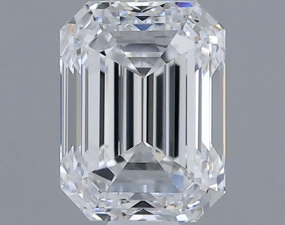1ct Emerald D VVS2 Natural Diamond
