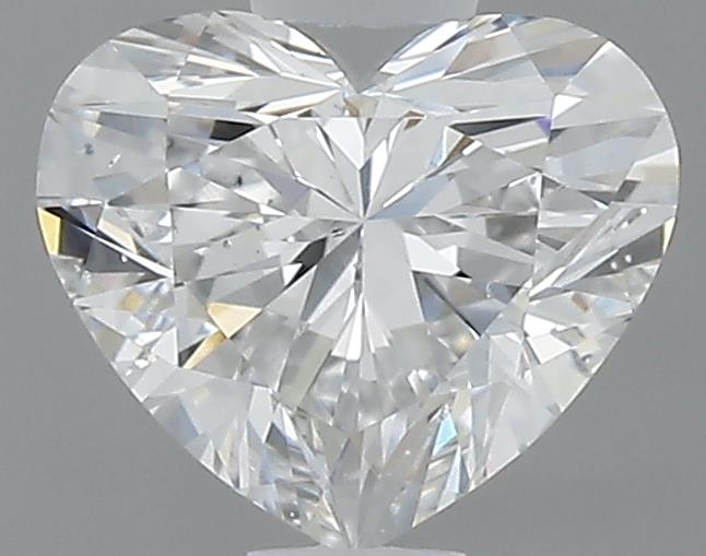 0.7ct Heart D SI1 Natural Diamond