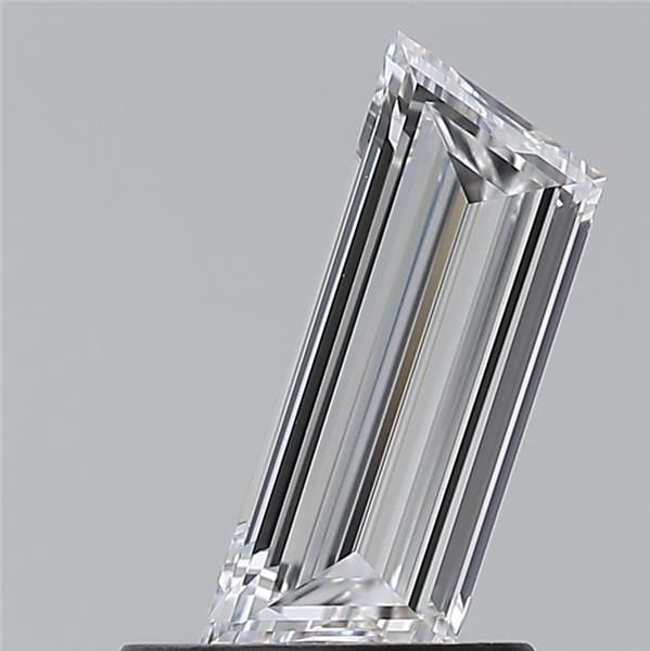 0.66ct Trapezoid D VVS2 Natural Diamond