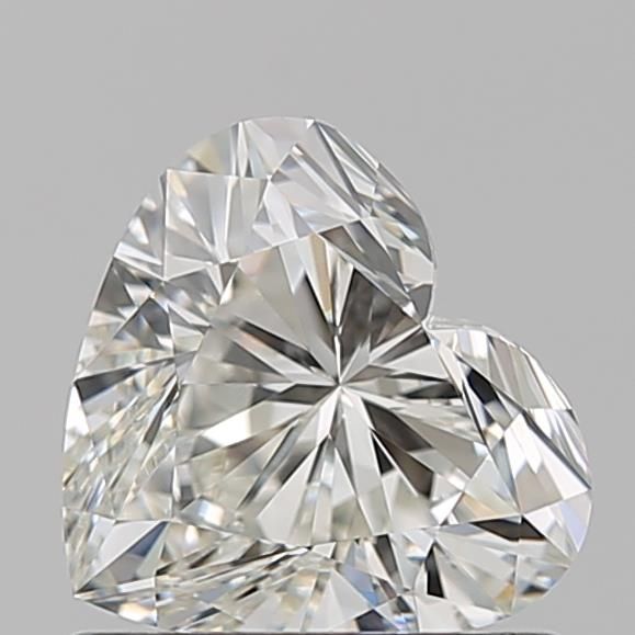 0.9ct Heart J VVS1 Natural Diamond