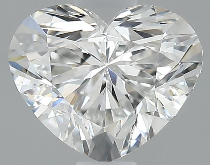 0.9ct Heart F VS1 Natural Diamond