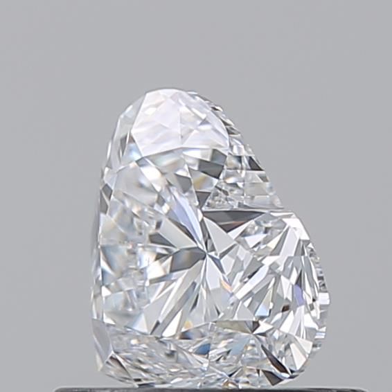 0.77ct Heart D VS2 Natural Diamond