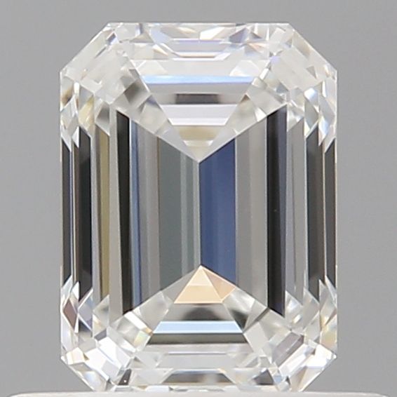 0.7ct Emerald F VVS2 Natural Diamond