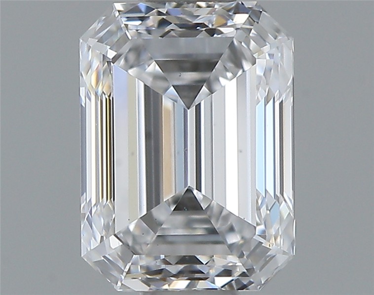 0.73ct Emerald D VS2 Natural Diamond