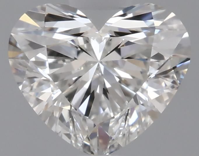 0.72ct Heart F VVS2 Natural Diamond