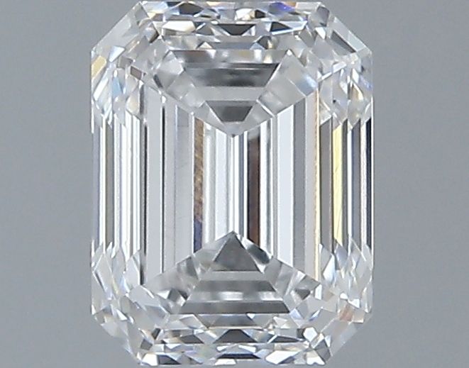 1ct Emerald D VVS1 Natural Diamond
