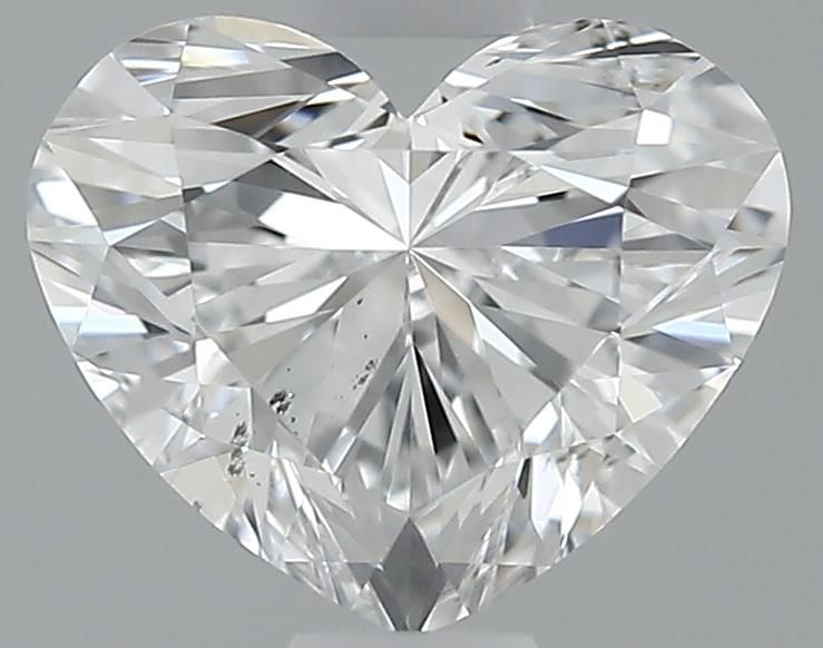 0.81ct Heart D SI2 Natural Diamond