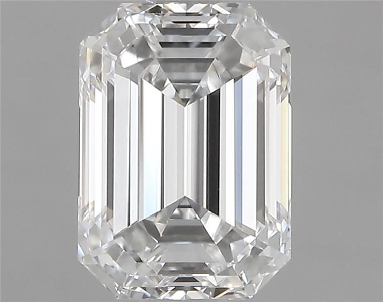 1.01ct Emerald F VVS1 Natural Diamond