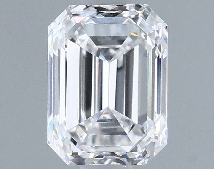 1ct Emerald D VVS2 Natural Diamond
