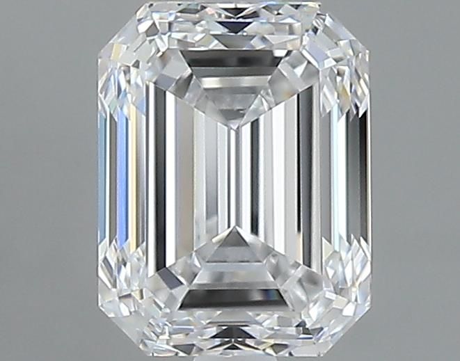 1ct Emerald D VVS2 Natural Diamond