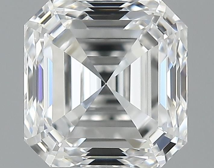 1ct Asscher D VVS2 Natural Diamond