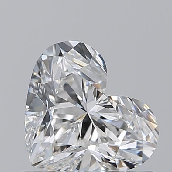 0.71ct Heart E IF Natural Diamond