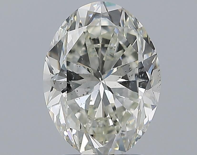 2.51ct Oval I SI2 Natural Diamond