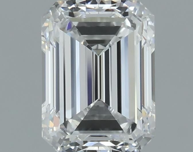0.71ct Emerald D VVS1 Natural Diamond