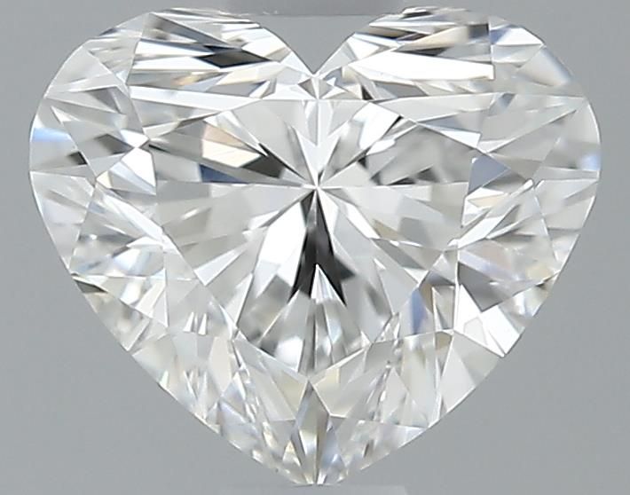 0.72ct Heart F VVS2 Natural Diamond