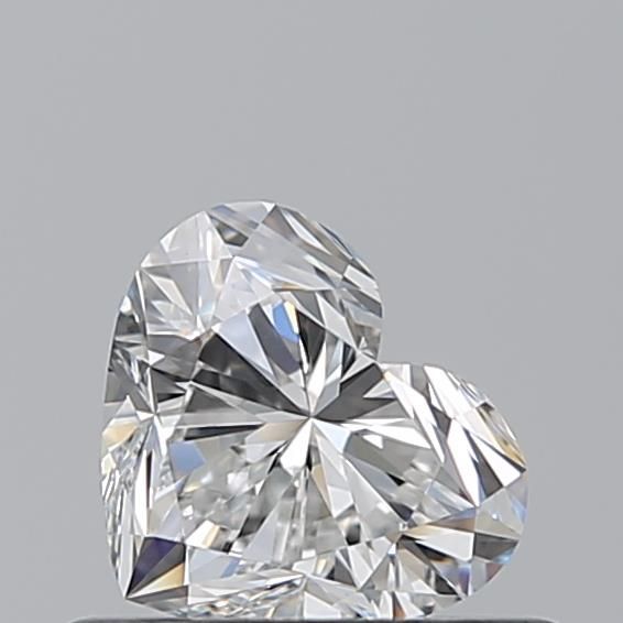 0.5ct Heart F VVS1 Natural Diamond