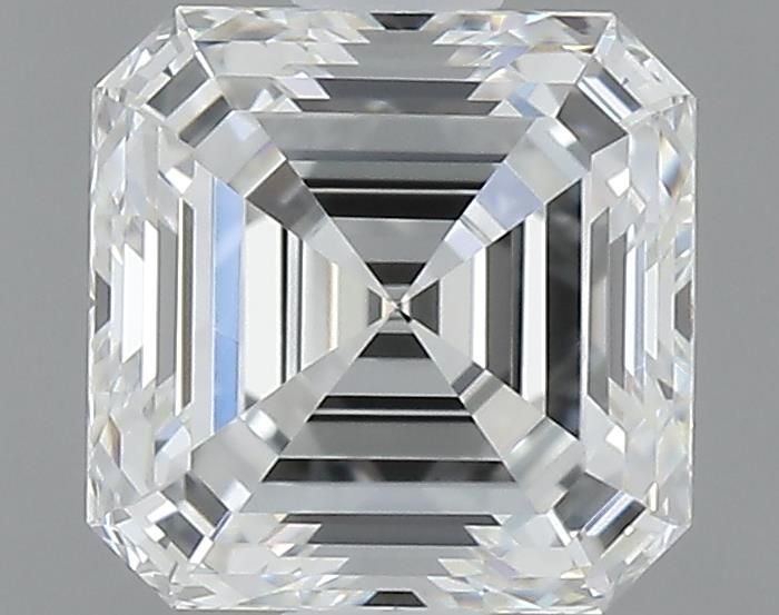 1ct Asscher F IF Natural Diamond