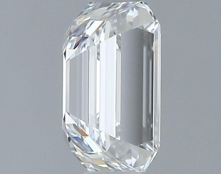 0.71ct Emerald F IF Natural Diamond