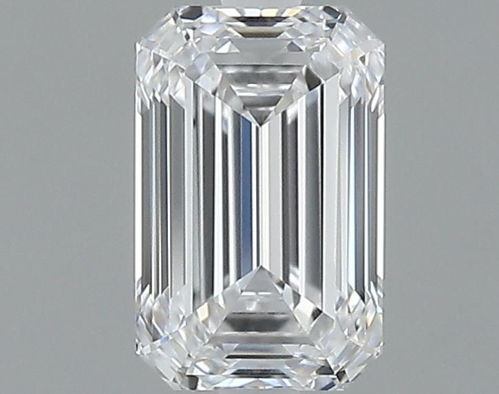 0.65ct Emerald D IF Natural Diamond