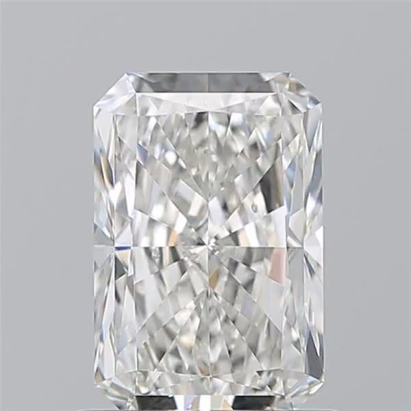 1.08ct Radiant H SI1 Natural Diamond