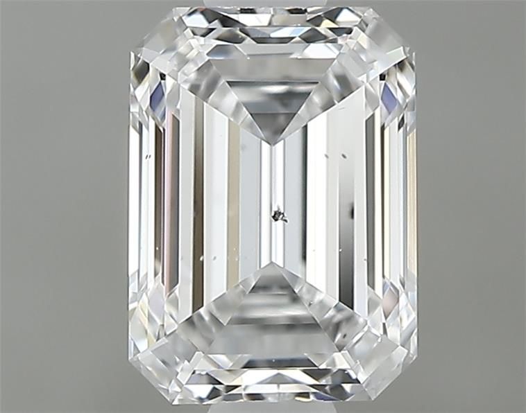 0.81ct Emerald D SI2 Natural Diamond