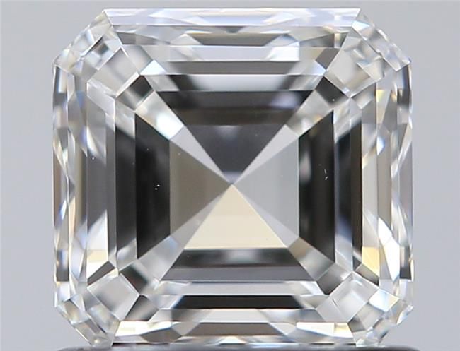 0.91ct Asscher E VVS2 Natural Diamond
