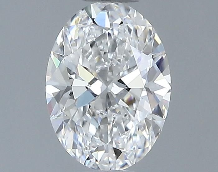 0.55ct Oval D VVS2 Natural Diamond