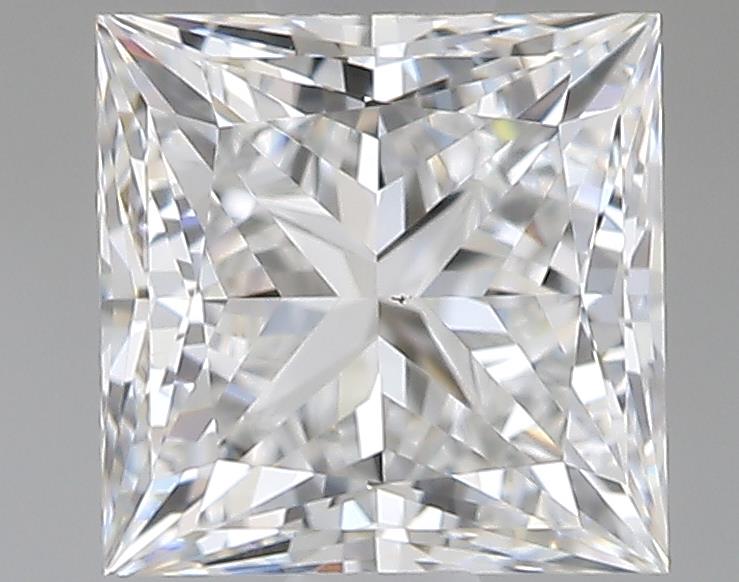 0.77ct Princess F VS2 Natural Diamond