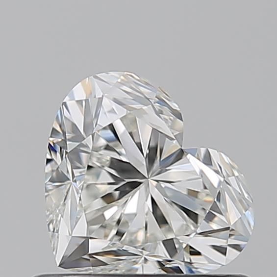 0.71ct Heart H VVS2 Natural Diamond