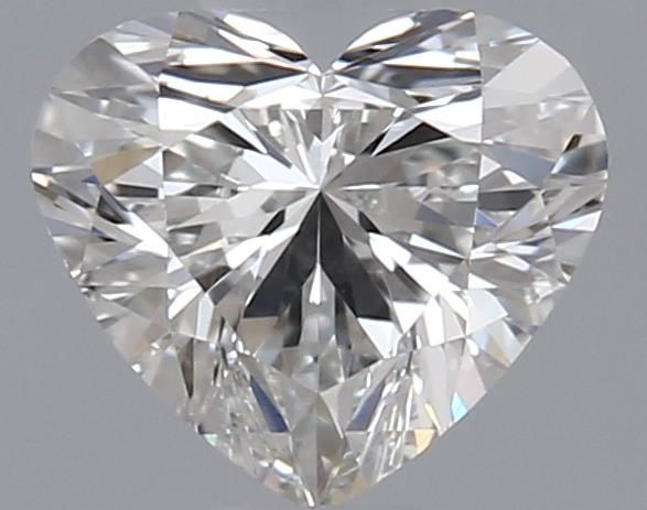 0.71ct Heart H VVS2 Natural Diamond