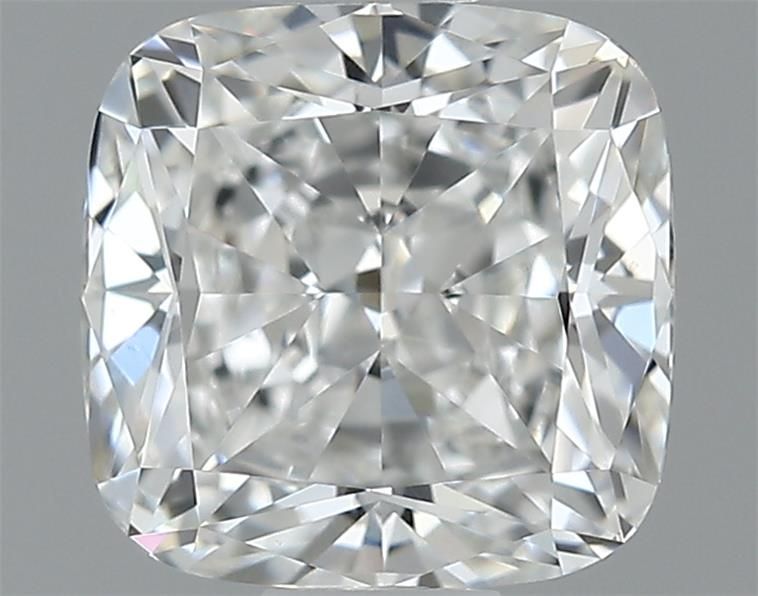 0.76ct Cushion F VS2 Natural Diamond