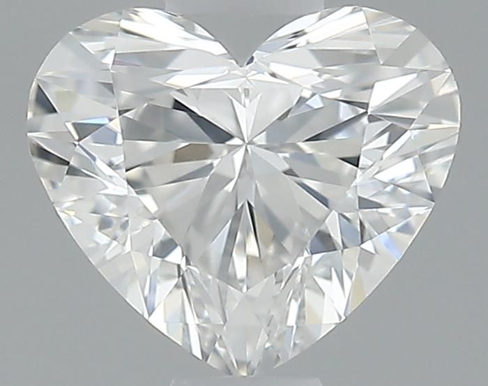 0.63ct Heart F VS2 Natural Diamond