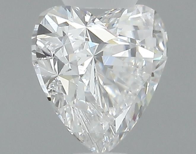 0.53ct Heart F VVS1 Natural Diamond