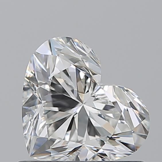 0.74ct Heart H VS2 Natural Diamond