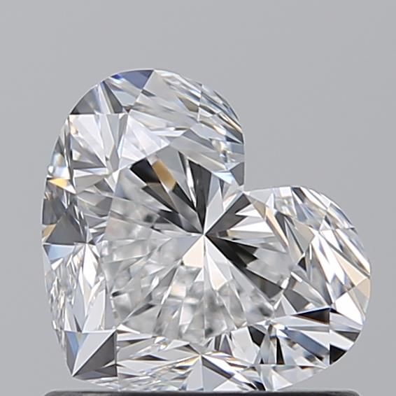 0.9ct Heart D VVS1 Natural Diamond