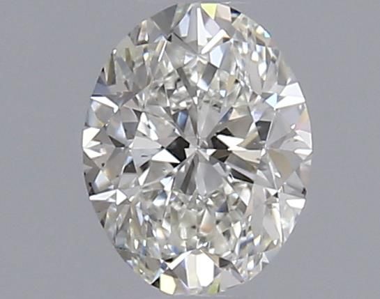 0.71ct Oval H SI1 Natural Diamond