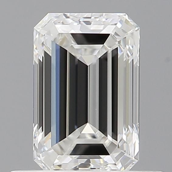 0.7ct Emerald F VVS1 Natural Diamond
