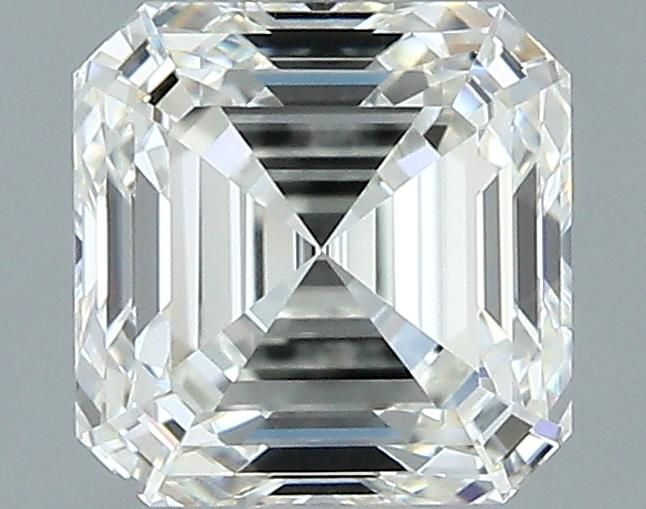 0.9ct Asscher J VVS1 Natural Diamond