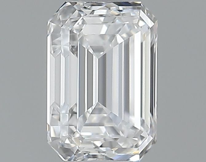 0.6ct Emerald D IF Natural Diamond